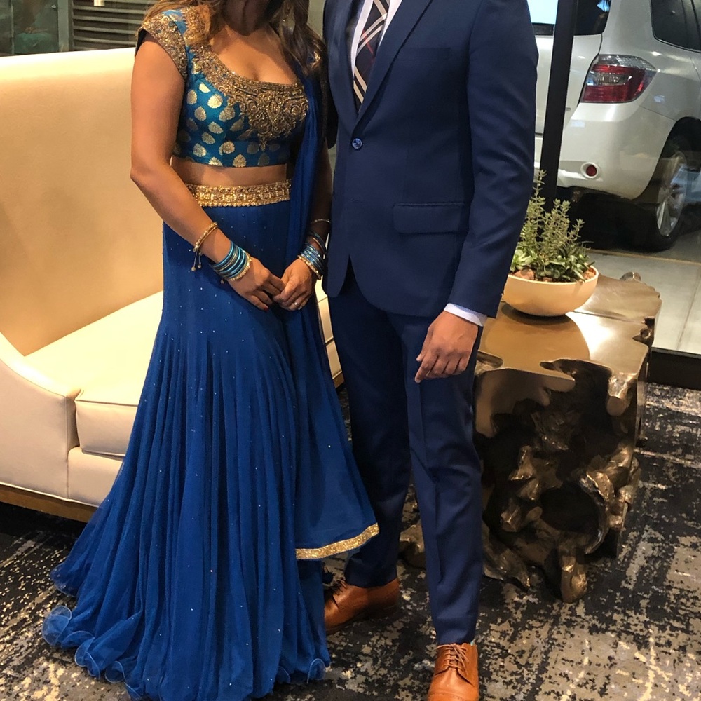 Royal, sexy lengha choli Indian Pakistani unique